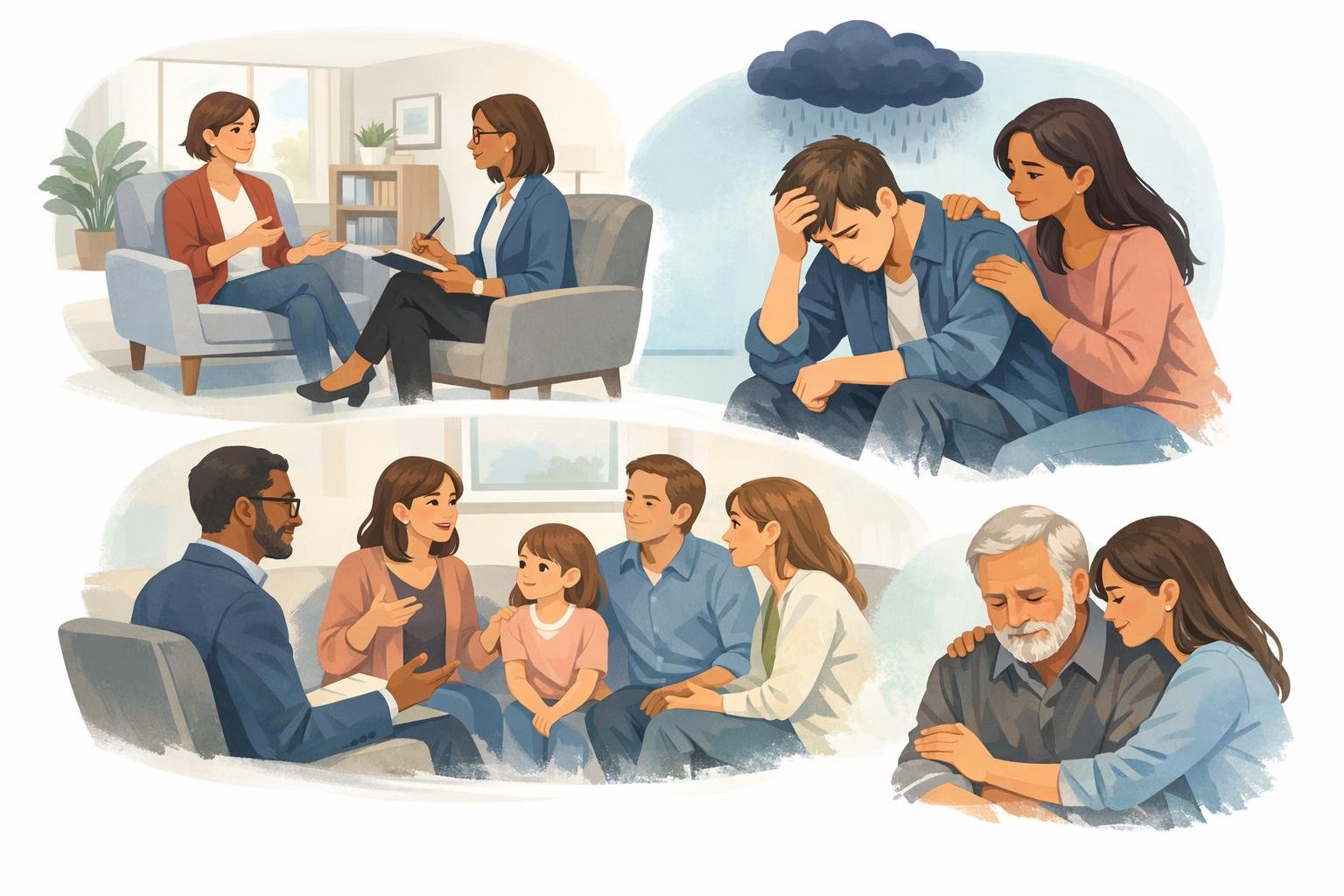 Graphic showing therapy needs in Simcoe for 2026